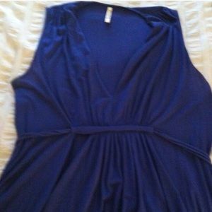 Rachel Pally Sleeveless Blue Caftan